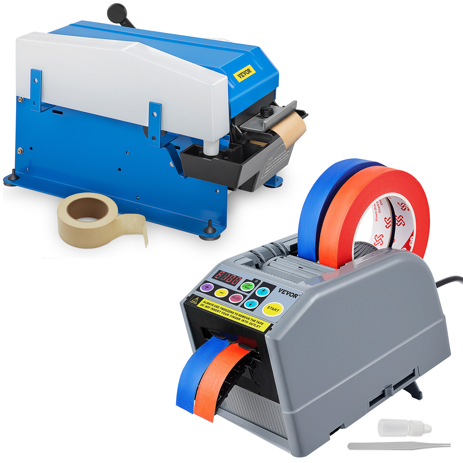 VEVOR Automatic Tape Dispenser Water Tape Carbon Steel Packaging Machine