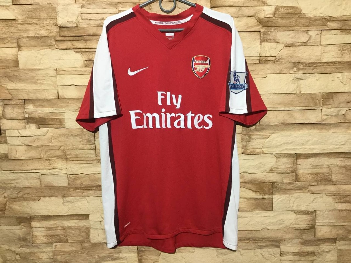 ARSENAL LONDON 2008 2010 Home Football Shirt Soccer Jersey Nike