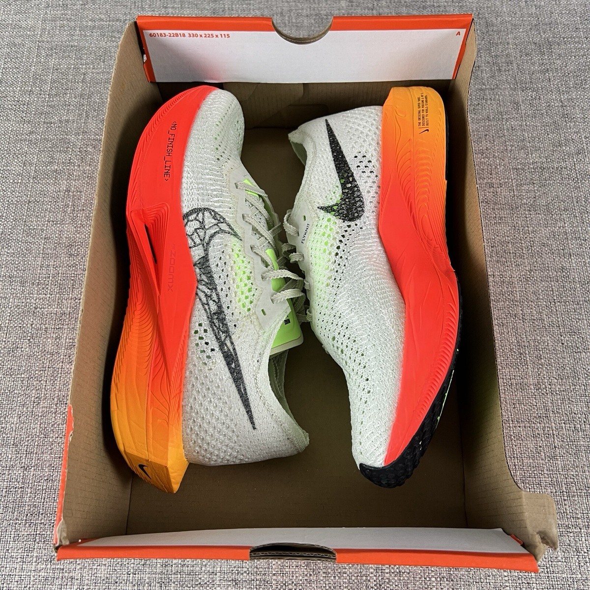 Mens 7.5 / Womens 9 - Nike ZoomX Vaporfly Next% 3 Sea Glass 