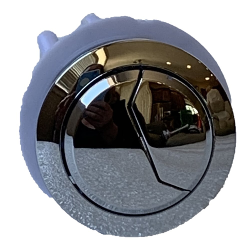 48mm Chrome Dual Flush Button by Nuflush