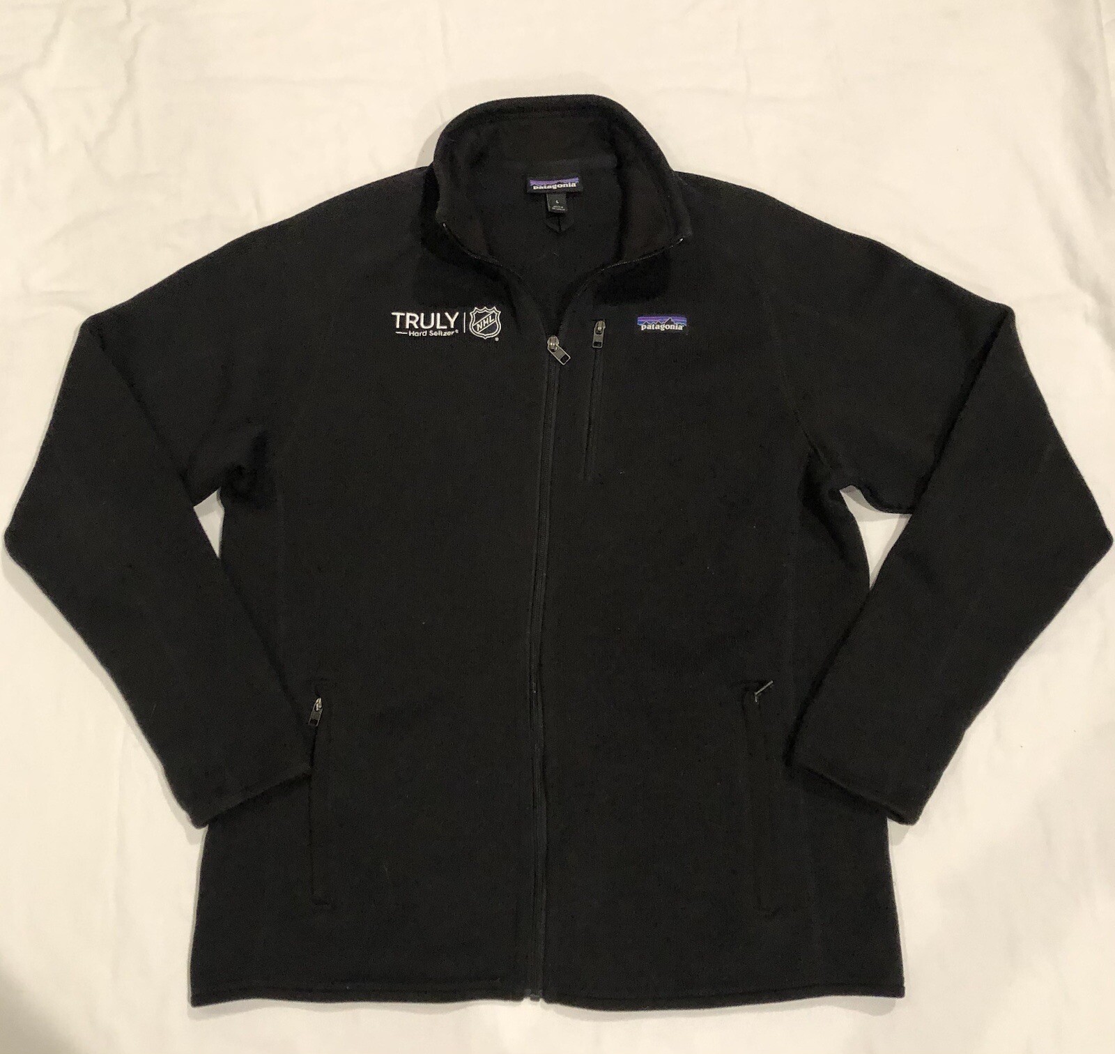 Patagonia Black Men's Better Sweater Full Zip Fleece … Gem