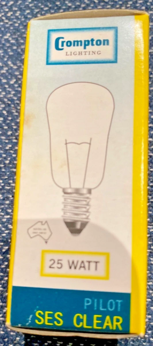 CROMPTON 25W 3000K E14 240V CLEAR PILOT INCANDESCENT LAMP DIMMABLE