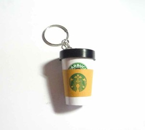 STARBUCKS Coffee Cup Tumbler KEYCHAIN 