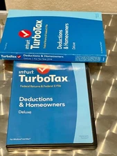 Intuit Turbo Tax Cd 2014 Deluxe Federal Return no state