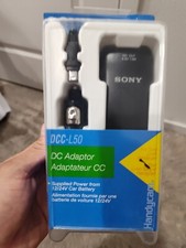 Sony DCCL50 Car Battery Adapter Cable for DCRTRV250/350/950, DCRPC101/105