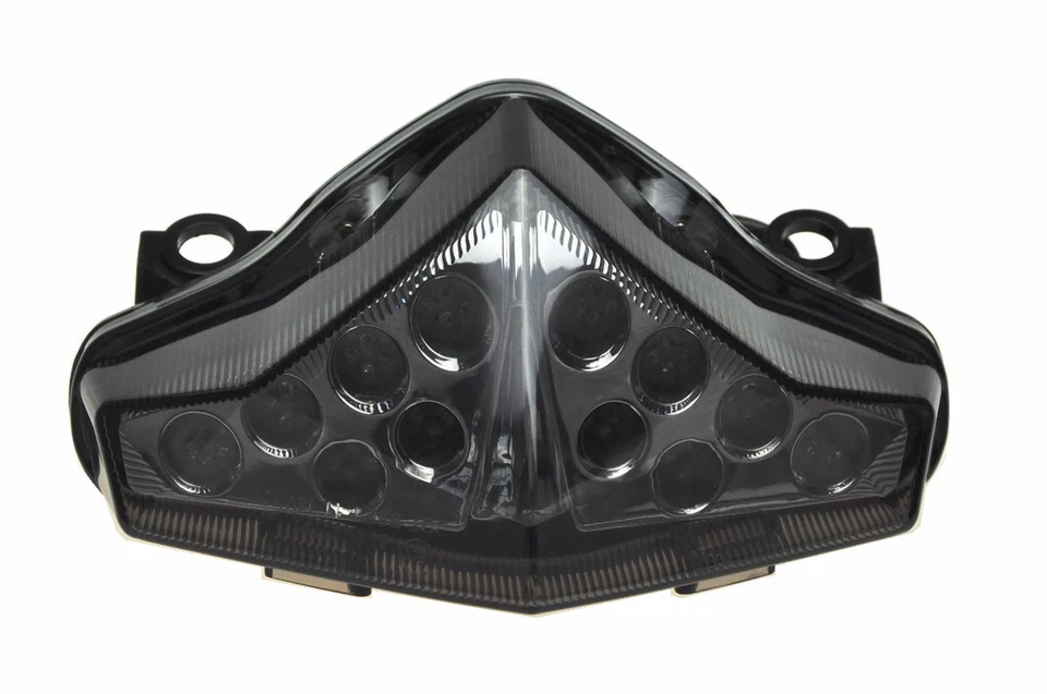 Led Tail Light and Front Turn Signal Fit Kawasaki 12-16 Ninja 650 ER-6F Smoked - Image 2 of 4