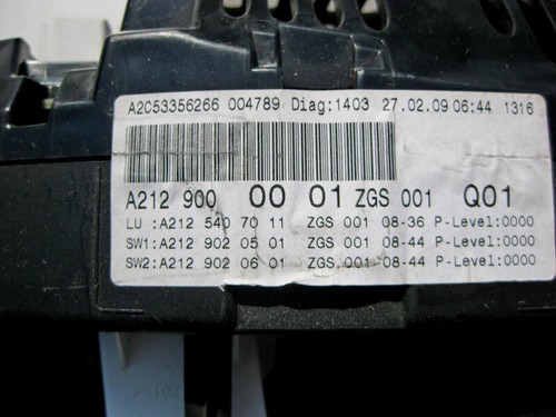 Mercedes-Benz A2129000001 Schutzbügel - Instrumententafel Diesel E-Klasse W212 vor... - Bild 3 von 4