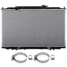 Radiator CU2806 w/ Oil Hose Clamps Kit For 2005-10 Honda Odyssey 3.5L 3471CC V6
