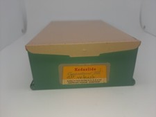 Vintage KODAK KODASLIDE 35mm Kodachrome Slide Compartment File Metal Plastic Box