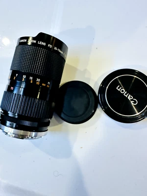 RARE Canon FDn 35-70Mm F/2.8-3.5 S.S.C. ÉTAT IMPECCABLE Canon EF Converti - Photo 1/4