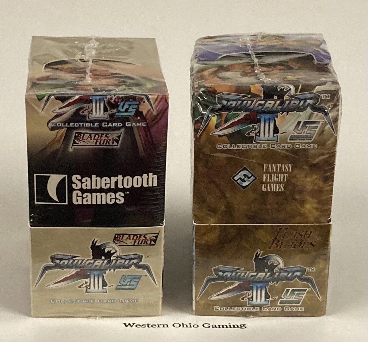UFS CCG Flash of the Blades & Blades Of Fury Booster Pack Box NEW TCG | eBay