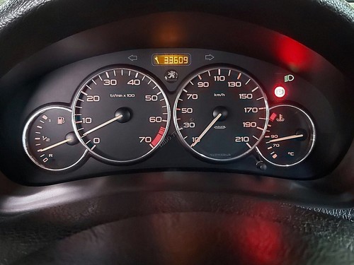 Per Peugeot 206 1998-2012 Anelli per cruscotto in alluminio lucidato 4 pezzi - Imagen 6 de 12