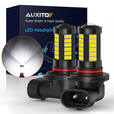 AUXITO 9005 LED Daytime Running Light DRL Fog Bulb 2000LM 33SMD White 6000K EAW