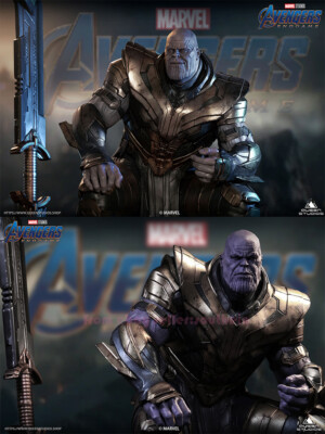 Space IX & QueenStudios Marvel Thanos 1/4 Full Body Figure Statue