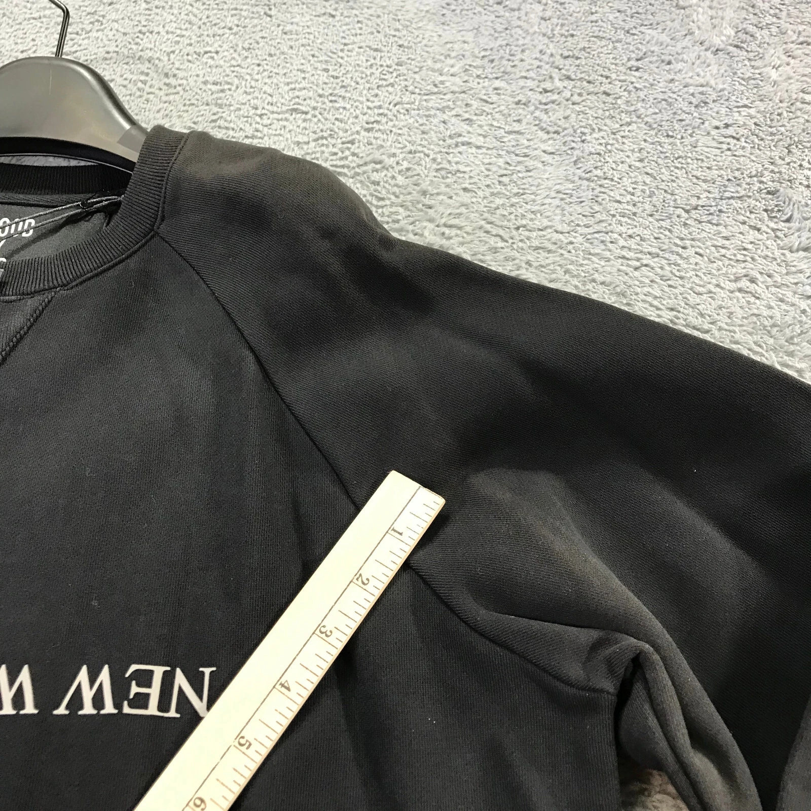 HBA (HOOD BY AIR) Maglione Hood By Air nuovo uomo OS New World Loser HBA maglione vestito felpa