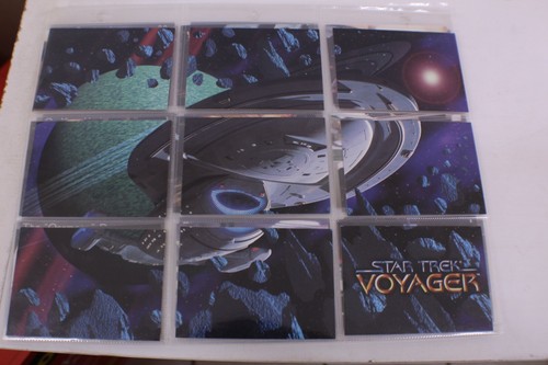 STAR TREK VOYAGER SERIES ONE complete card set - Picture 8 of 8
