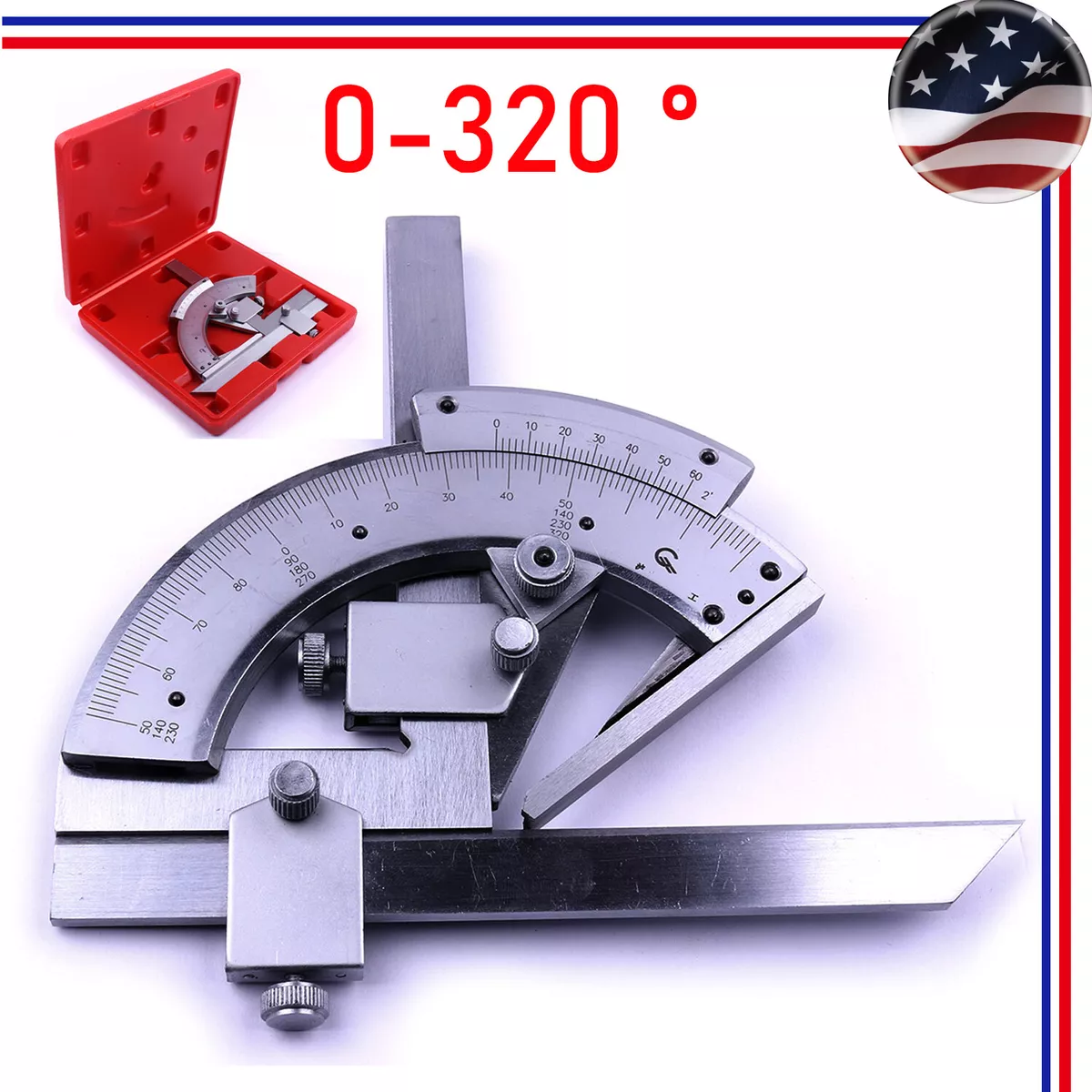 Vernier 2024 bevel protractor