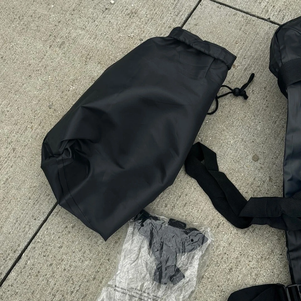 TIROL Top Carrier Cargo Luggage Travel Bag 15 Cubic Feet for Vehicles Waterproof - Image 3 of 4