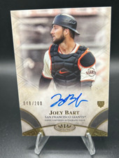 2021 Topps Tier One Joey Bart Breakout Auto RC #BOA-JBA SP /200 Giants