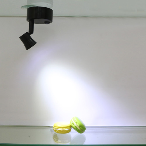 3W LED Picture Light Battery-Powered Lamp Table Spotlight On/Off Button Showcase - Picture 5 of 20