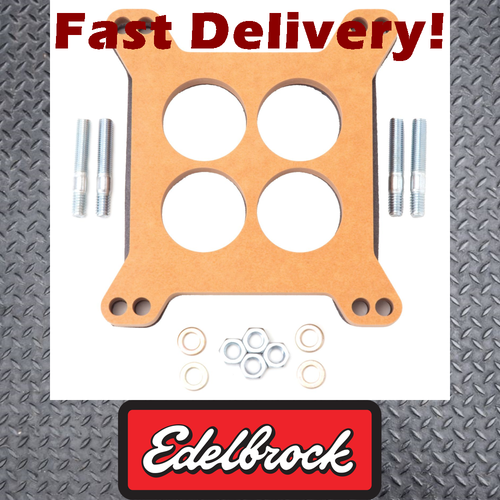 Edelbrock CARB SPACER 1/2" 4-HOLE suits Holden 253 308 5.0 Performance - Bild 1 von 1