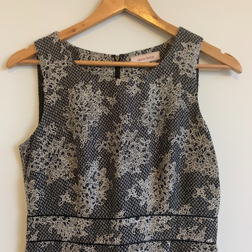 Diana Ferrari Women's Sleeveless Sheath Midi Dress Size 8 Lined - Picture 2 of 11