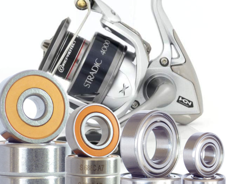 Shimano Stradic C5000XGFK Bearing Kits - Stainless Steel