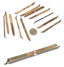 12pc TYCO US-1 TRUCKING COMPATIBLE HO Slot Car Truck PICK UP SHOES New Issue BTO