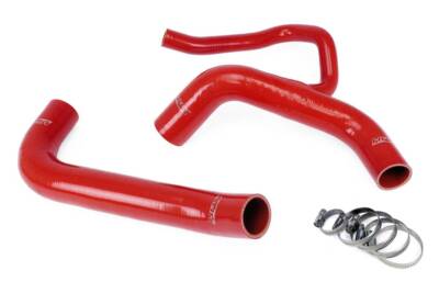 HPS Red Silicone Rad Hose 21 For Dodge Challenger SRT Super Stock 6.2L HEMI V8
