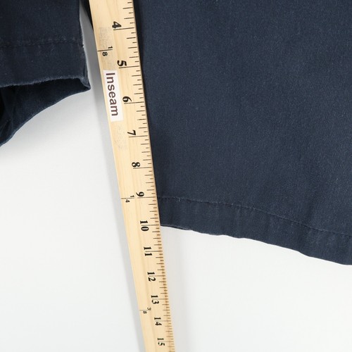 Volcom Vmonty Chino Shorts Mens 36 Navy Blue - Picture 5 of 7