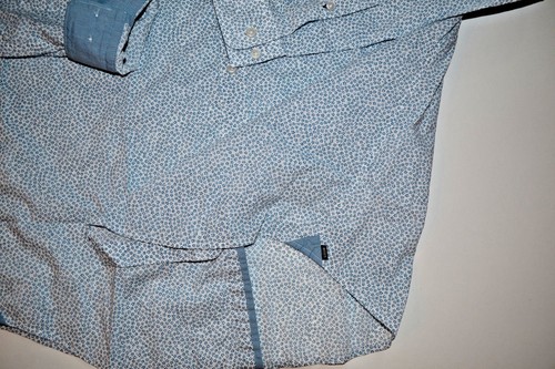NWT Hugo Boss Black Label Long Sleeves Floral Printed Button-Front Shirt - Picture 10 of 12