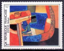 TIMBRE France 1986 n° 2413 ** (  MAURICE ESTEVE) TBE