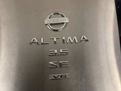 2002-2006 Nissan Altima 3.5 SE V6 Emblem Badge Logo Symbol Rear Set ...