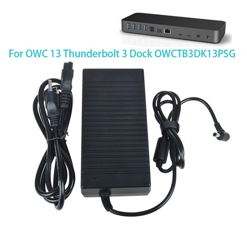 135W AC Power Adapter For OWC 13-Port Thunderbolt 3 Dock – Liteon 20V 6.75A – OWCTB3DK13PSG/PSL