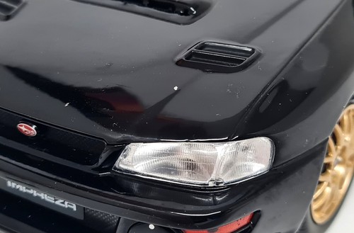 Solido 1/18 Subaru Impreza 22B Black 1998 (DOOR) Diecast model Car - Picture 9 of 13