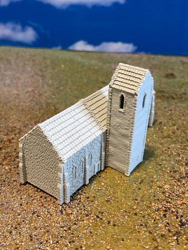 Pegasus Bridge Cafe Gondree Church Town Hall House Benouville Normandy 6mm WW2 - Picture 33 of 49