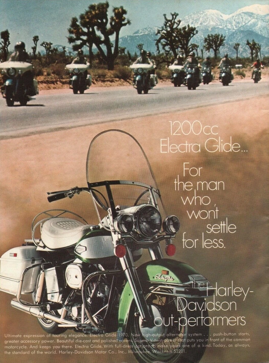 1970 harley sale electra glide