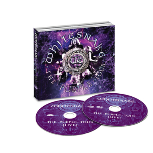 Whitesnake The Purple Tour (CD) Album with DVD