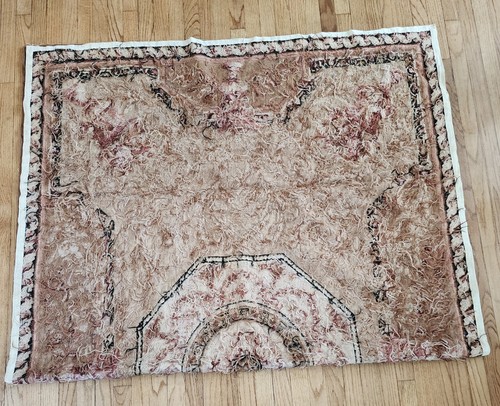Aubusson Hand Knotted Carpet 8.25 X 5 FT - Picture 6 of 6