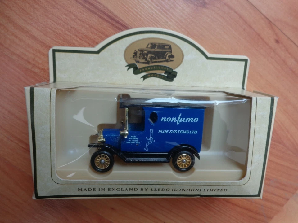 Lledo Days Gone Ford Modell T FUMO-freie Abgasanlage Van Boxed - Bild 1 von 1