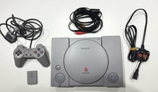 Sony PlayStation 1 PS1 Console SCPH-9002 PAL & Controller & Leads Working Order