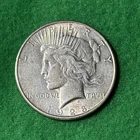 1928-S Peace Silver Dollar - Nice Detail Remains - 90% Silver