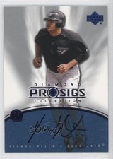 2004 Upper Deck Diamond Collection Pro Sigs Vernon Wells #10 0f0