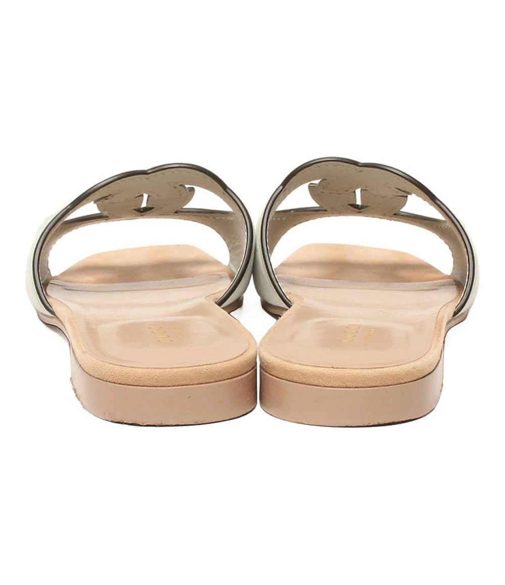 GUCCI Sandals Interlocking G Cutout 694451 Women's SIZE 39 (L) GUCCI thumbnail 3