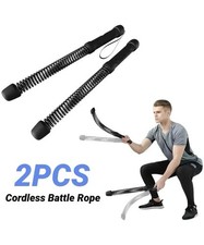 Adjustable Ropeless Cordless Battle Ropes Trainer for Home  Gym Fitness