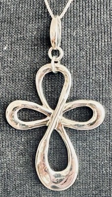Robert Lee Morris RLM Studio 925 Sterling Cross Pendant Large 17.4g