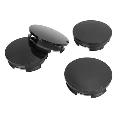 4 PCS Car Wheel Center Caps, 57mm/2.24in Outer Diameter 50mm/1.97in Inner