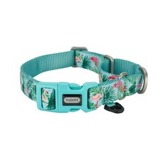 Martingale Dog Collar,Flamingo Pattern,with Safety Quick Release Buckle,Escap...