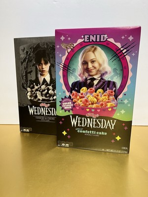 🔥 New Kellogg's Limited Edition WEDNESDAY & ENID Combo