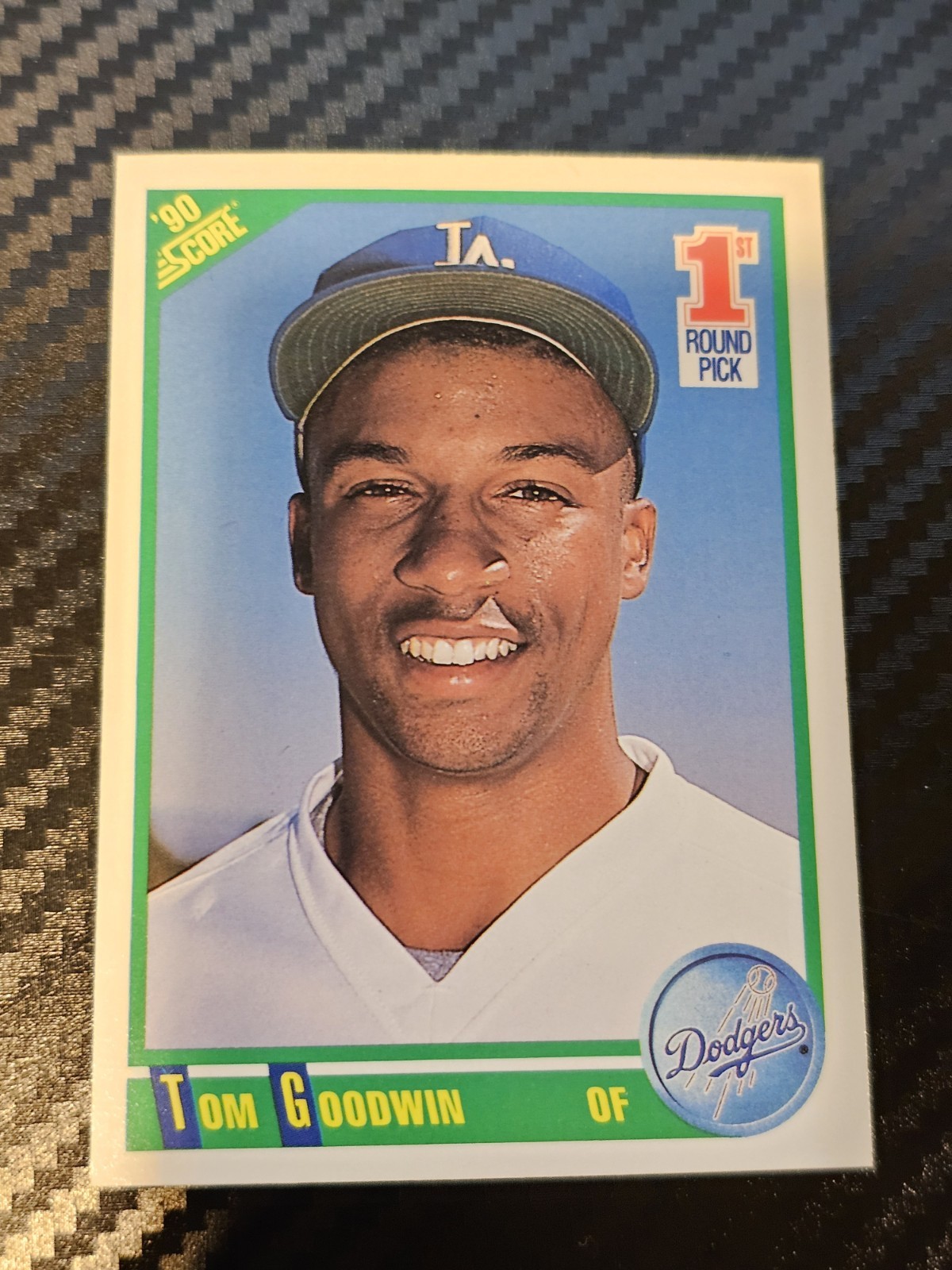 1990 Score - Tom Goodwin #668 (RC) Los Angeles Dodgers 